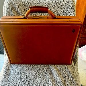 Vintage Hartmann Luggage Leather Attaché Case